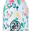24Bottles Edelstahl Isolierflasche Little Buds 0,33 Liter In Blau