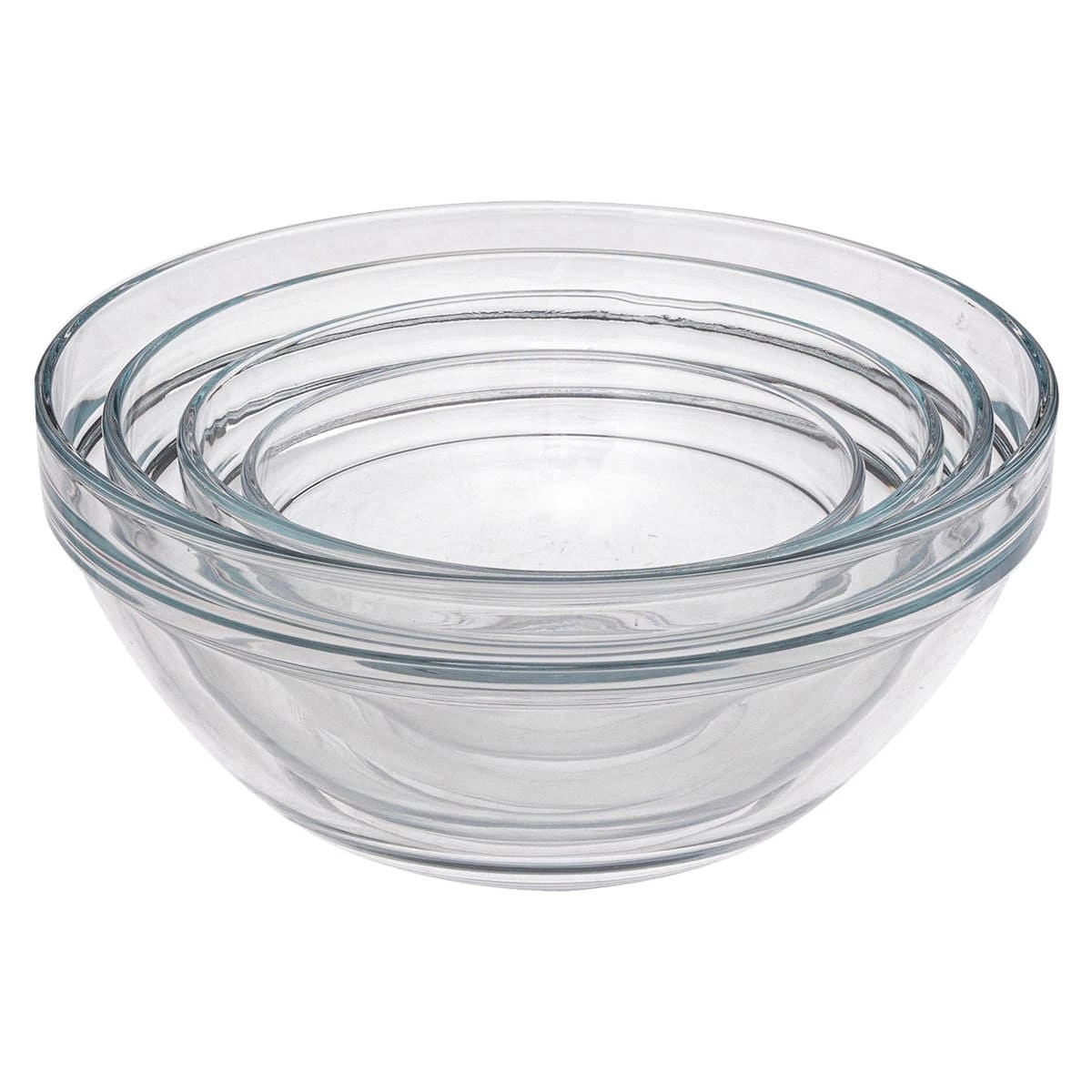 Glasschüsseln Mit Deckeln In Transparent 2 Glasschüsseln Mit Deckeln In Transparent – Bild 2