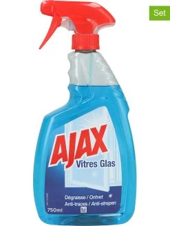 Ajax® 6er-Set: Glasreiniger "Triple Action" 6 X 750 Ml