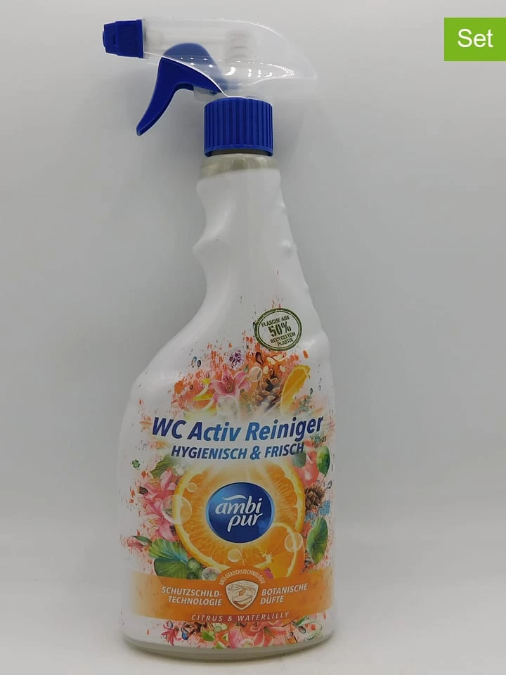 8er-Set: WC-Reiniger "Citrus & Waterlily", Je 750 Ml 1 8er-Set: WC-Reiniger "Citrus & Waterlily", Je 750 Ml