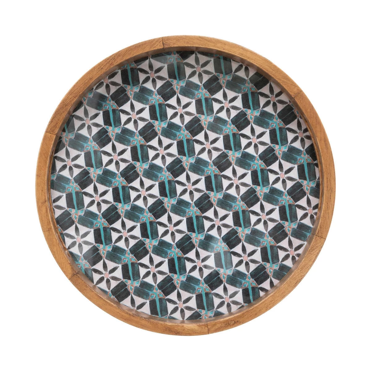 Serviertabletts In Braun 2 Serviertabletts In Braun – Bild 2