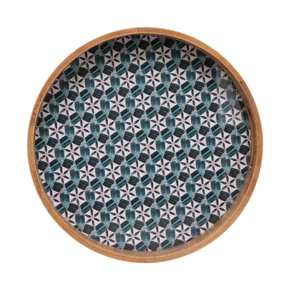 Serviertabletts In Braun 3 Serviertabletts In Braun – Bild 3