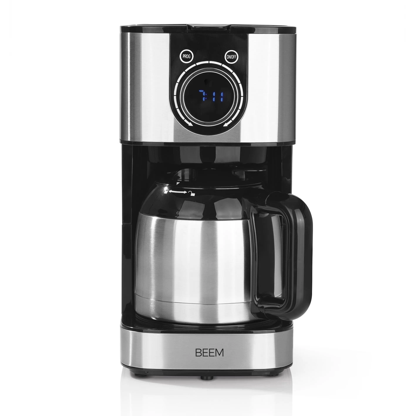 Filterkaffeemaschine "FRESH-AROMA-SWITCH" In Edelstahl / Schwarz 1 Filterkaffeemaschine "FRESH-AROMA-SWITCH" In Edelstahl / Schwarz