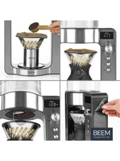 Filterkaffeemaschine"POUR OVER" Edelstahl -Typhoon Store beem filterkaffeemaschinepour over edelstahl 5