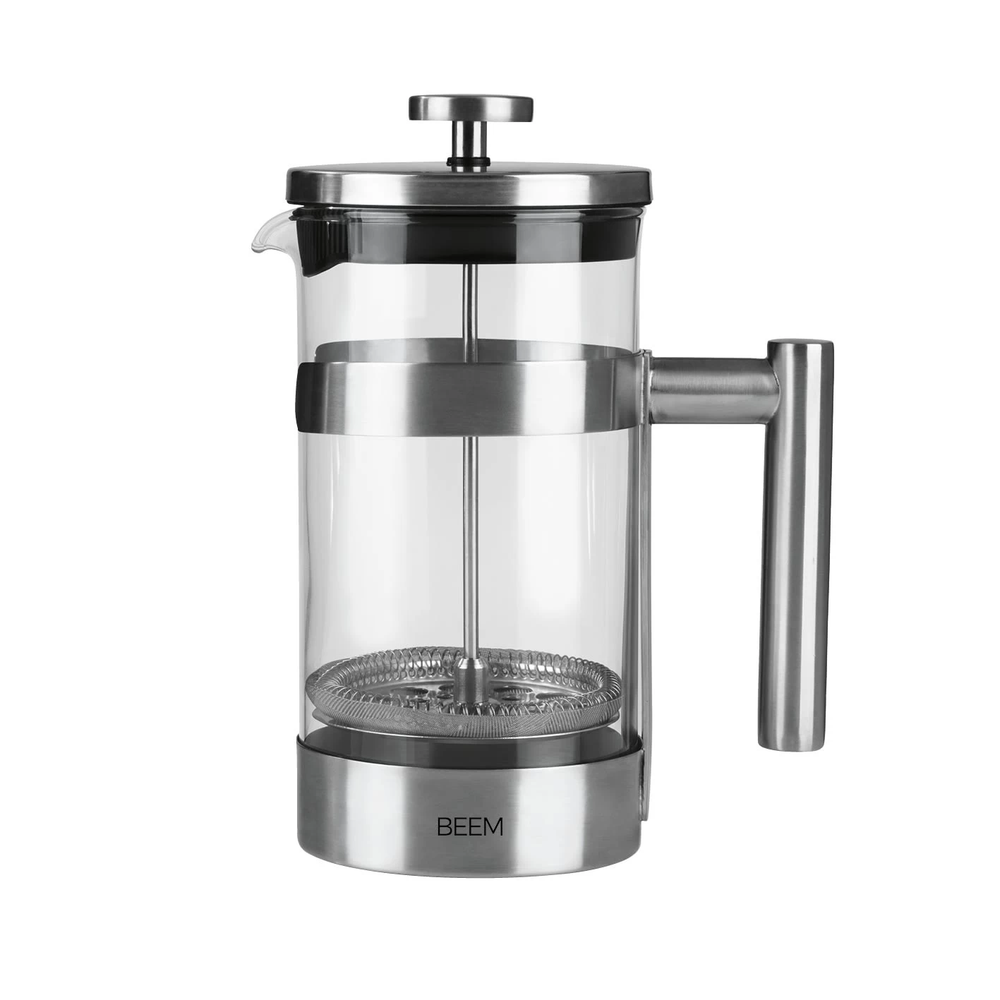Pressfilterkanne Edelstahl French Press 1l Kaffeebereiter Kaffeekanne 1 Pressfilterkanne Edelstahl French Press 1l Kaffeebereiter Kaffeekanne