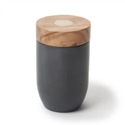 Salz- / Pfeffermühle In Olivenholz - 7 X 12 Cm