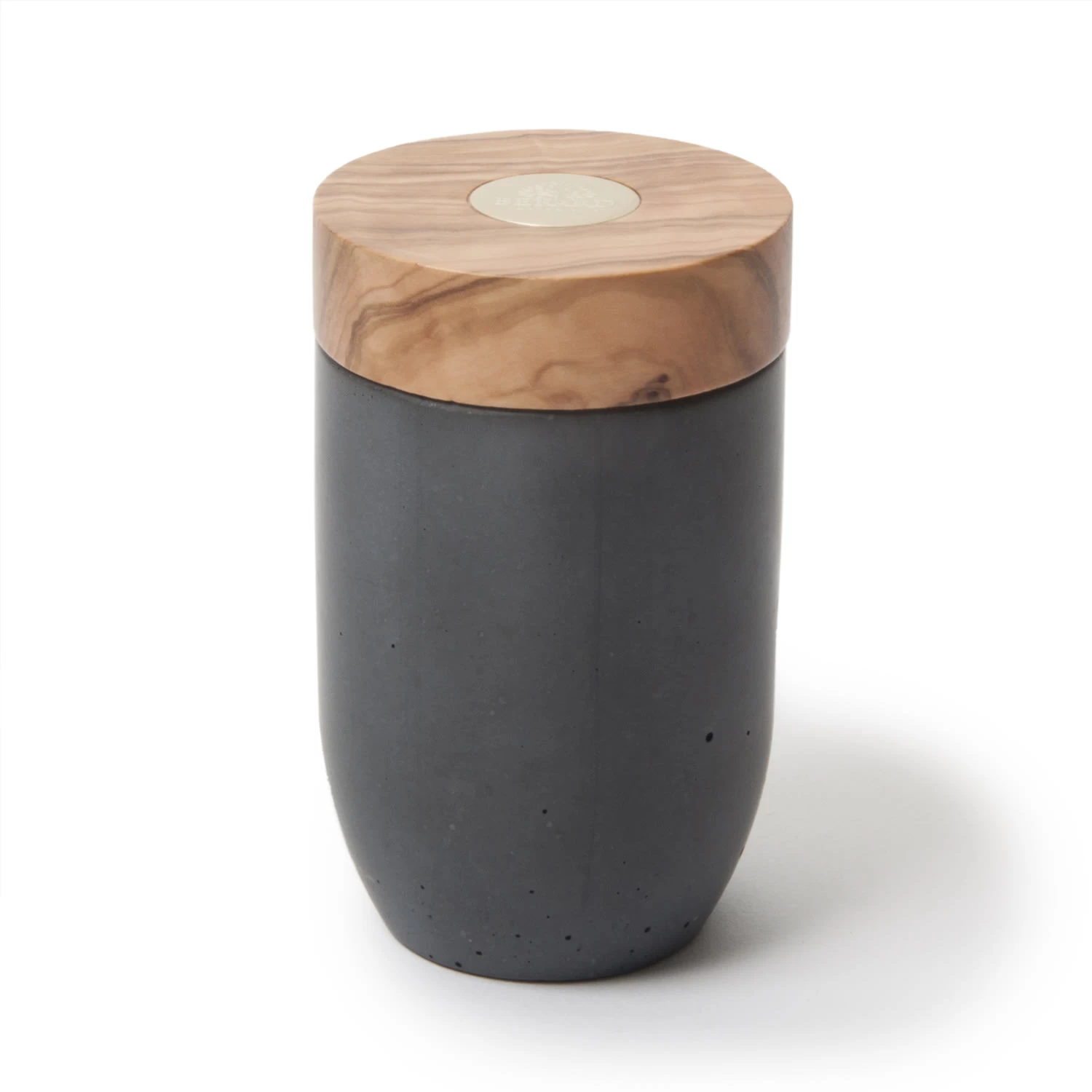 Salz- / Pfeffermühle In Olivenholz - 7 X 12 Cm 1 Salz- / Pfeffermühle In Olivenholz - 7 X 12 Cm