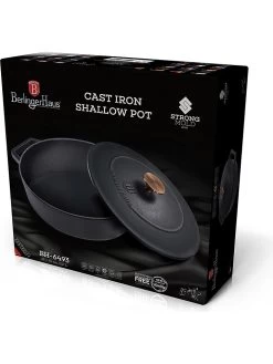 2tlg. Set: Servierpfanne In Schwarz - Ø 30 Cm -Typhoon Store berlinger haus 2tlg set servierpfanne in schwarz o 30 cm 4