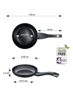 Bratpfanne "B. Green" In Schwarz - Ø 20 Cm -Typhoon Store berndes bratpfanne b green in schwarz o 20 cm 2