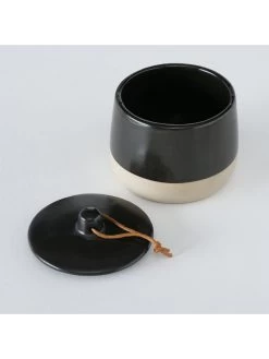 2er-Set: Vorratsdosen "Magali" In Schwarz/ Beige -Typhoon Store boltze 2er set vorratsdosen magali in schwarz beige 2