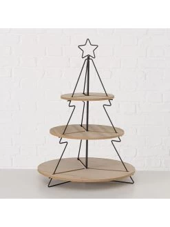 Etagere "Linella" In Hellbraun - (H)60 X Ø 42 Cm -Typhoon Store boltze etagere linella in hellbraun h 60 x o 42 cm 1