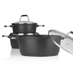 Aluguss-Kochtopf - 28 Cm -Typhoon Store bratoni aluguss kochtopf 28 cm 5