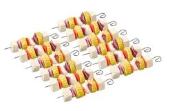 Spieße, 12er Set Länge: 21 Cm Edelstahl (AISI 201) Flachmaterial Mit Ringgriff -Typhoon Store buddys bar spiesse 12er set lange 21 cm edelstahl aisi 201 flachmaterial mit ringgriff 3