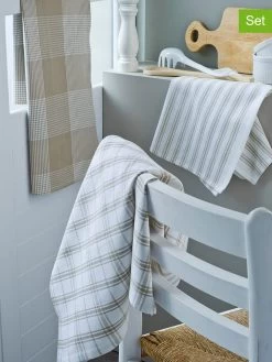 3er-Set: Geschirrtücher "Dilo" In Grau