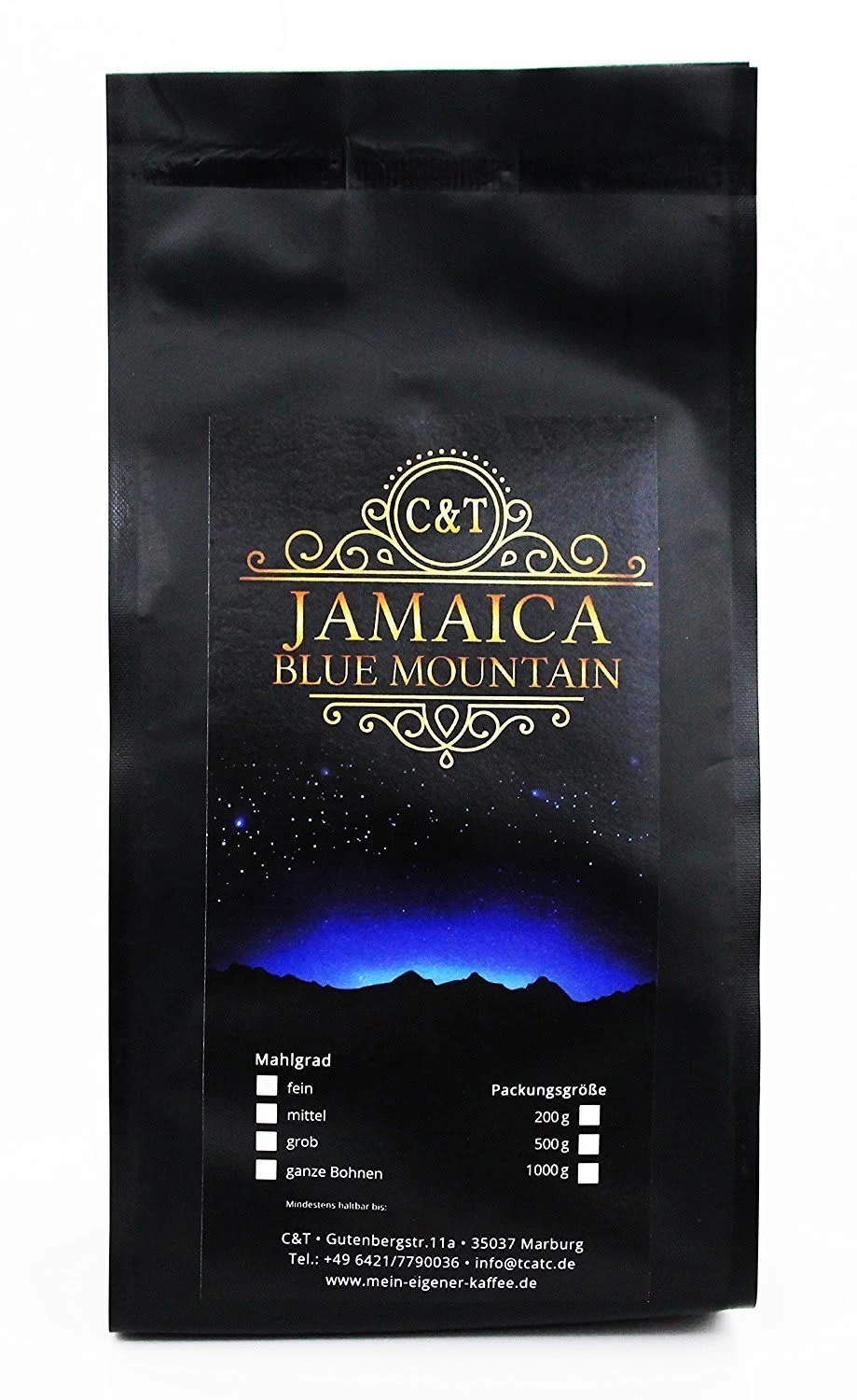 Kaffee "Jamaica Blue Mountain AA" - 500 G Ganze Bohnen 2 Kaffee "Jamaica Blue Mountain AA" - 500 G Ganze Bohnen – Bild 2