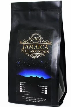 Kaffee "Jamaica Blue Mountain AA" - 500 G Ganze Bohnen