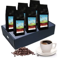 Osterkaffee Geschenkset - 5 X 200g Ganze Bohnen