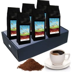 Osterkaffee Geschenkset - 5 X 200g Gemahlen
