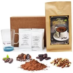 Trinkschokolade Geschenkset | 12x Nussige Sorten + Trinkglas -Typhoon Store candt trinkschokolade geschenkset 12x nussige sorten trinkglas 2