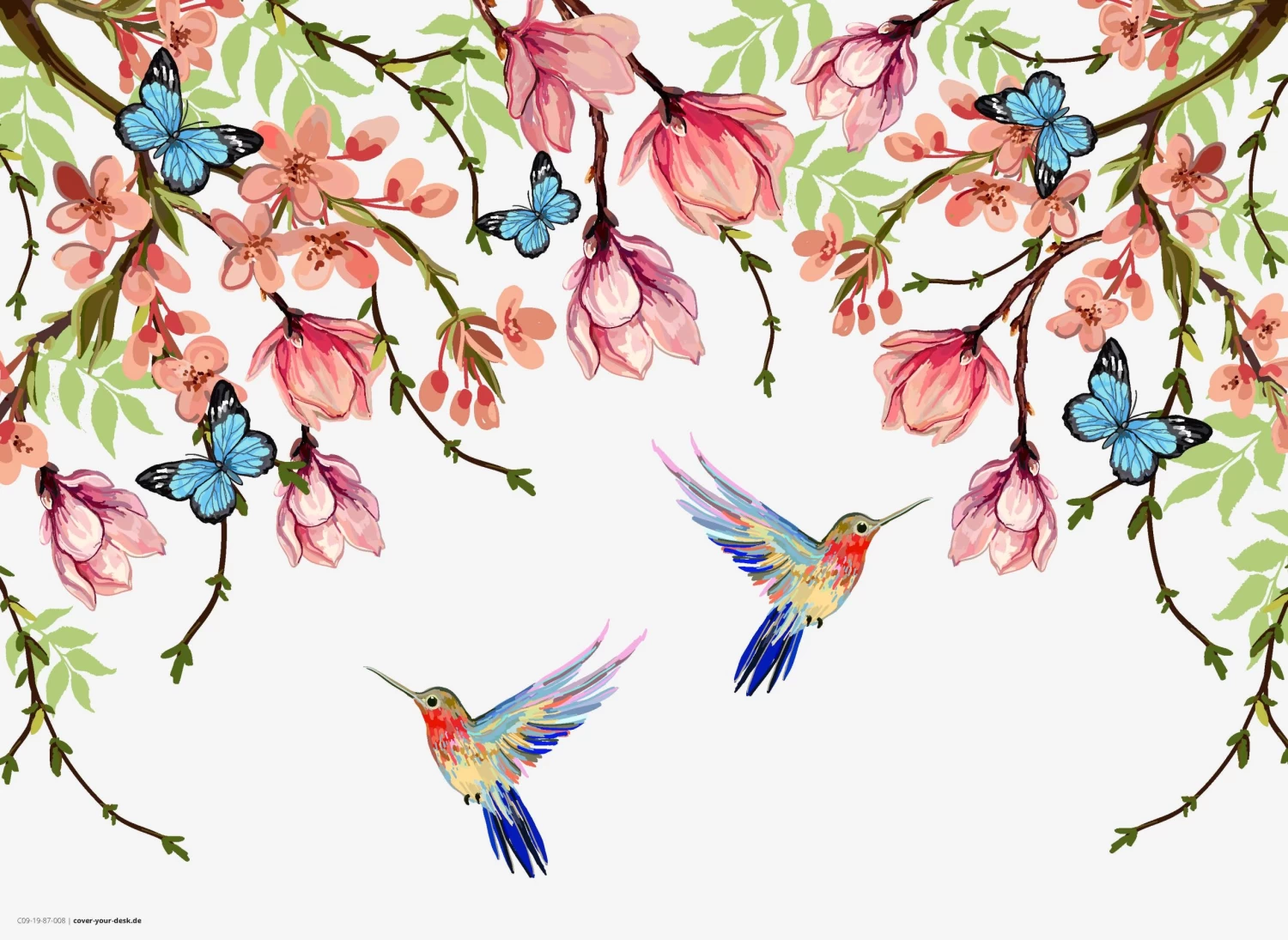 Tischsets I Platzsets Abwaschbar - Kolibris Und Schmetterlinge - Aus Erstklassigem Vinyl (Kunststoff Ð BPA-frei) - 4 Stück - 44 X 32 Cm - Rutschfeste Tischdekoration 1 Tischsets I Platzsets Abwaschbar - Kolibris Und Schmetterlinge - Aus Erstklassigem Vinyl (Kunststoff Ð BPA-frei) - 4 Stück - 44 X 32 Cm - Rutschfeste Tischdekoration