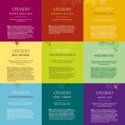 2er Set GESCHENK-BOX "Kräuter-Früchte -TEE" BIO 45 Teebeutel In 9 Sorten -Typhoon Store creano 2er set geschenk box krauter fruchte tee bio 45 teebeutel in 9 sorten 4