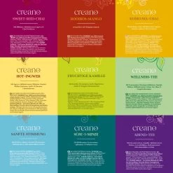 GESCHENK-BOX "Kräuter-Früchte -TEE" BIO 45 Teebeutel In 9 Sorten -Typhoon Store creano geschenk box krauter fruchte tee bio 45 teebeutel in 9 sorten 4