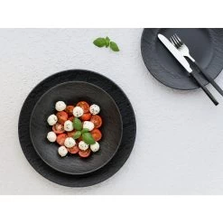 CreaTable Rondo SCHIEFER Teller Set 12 Teilig In Schwarz -Typhoon Store creatable creatable rondo schiefer teller set 12 teilig in schwarz 6