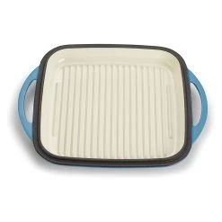 2 Tlg. Set Gusseisen Bräter Mit Deckel 1.5 L In Hellblau -Typhoon Store echtwerk 2 tlg set gusseisen brater mit deckel 1 5 l in hellblau 3