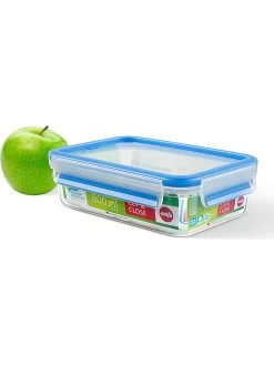 Emsa 2er-Set: Lunchboxen "Clip & Close" In Blau - 800 Ml -Typhoon Store emsa 2er set lunchboxen clip and close in blau 800 ml 1
