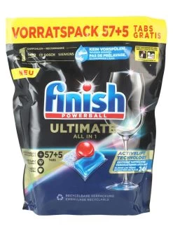 Finish Spülmaschinentabs "All-in-One Ultimate", 799 G / 62 Tabs