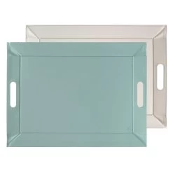 Wendetablett DUO In Mint/Grau - 55 X 41 Cm
