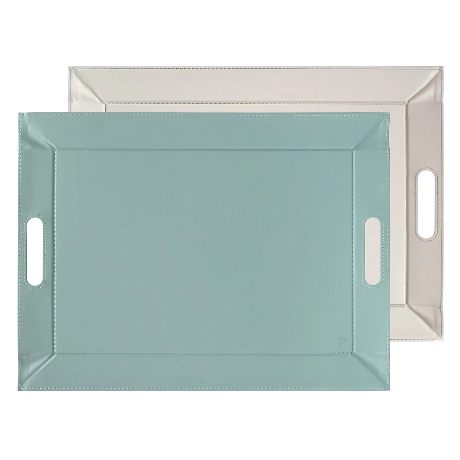 Wendetablett DUO In Mint/Grau - 55 X 41 Cm 1 Wendetablett DUO In Mint/Grau - 55 X 41 Cm