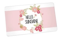 Frühstücksbrettchen Hello Sunshine In Bunt - 23,5 X 14,5 Cm