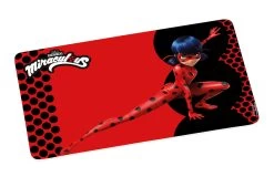 Frühstücksbrettchen Miraculous Ladybug In Rot - 23,5 X 14,5 Cm