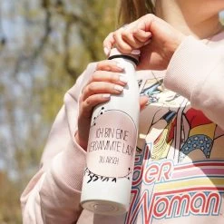 Isolierflasche Verdammte Lady In Weiß - 500 Ml -Typhoon Store geda labels isolierflasche verdammte lady in weiss 500 ml 4