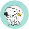 Teller Snoopy In Mintgrün - 20,5cm