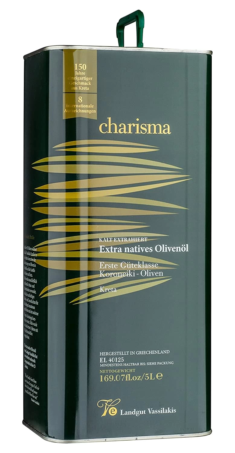 5 L Charisma Koroneiki Olivenöl Premium - Extra Nativ, Sortenrein Aus Kreta 1 5 L Charisma Koroneiki Olivenöl Premium - Extra Nativ, Sortenrein Aus Kreta