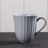 Becher Mit Rillen Mynte FRENCH GREY Grau