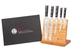 IZUMI ICHIAGO - 5-tlg Kochmesser Set Mit Magnetständer -Typhoon Store izumi ichiago izumi ichiago 5 tlg kochmesser set mit magnetstander 2