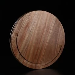 IZUMI ICHIAGO Rundes Schneidebrett - Ø 33,5cm, Akazienholz + Schälmesser -Typhoon Store izumi ichiago izumi ichiago rundes schneidebrett o 33 5cm akazienholz schalmesser 5