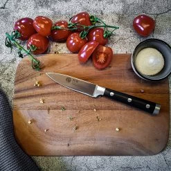 IZUMI ICHIAGO Rundes Schneidebrett - Ø 33,5cm, Akazienholz + Schälmesser -Typhoon Store izumi ichiago izumi ichiago rundes schneidebrett o 33 5cm akazienholz schalmesser 7