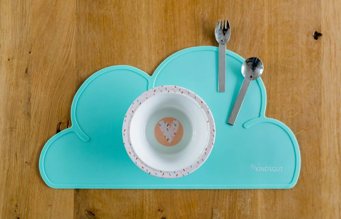 Platzdeckchen Wolke In Mint 2 Platzdeckchen Wolke In Mint – Bild 2