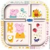 EASY EATER PEPPA PIG - Esslernteller + Würfel In Cloud White