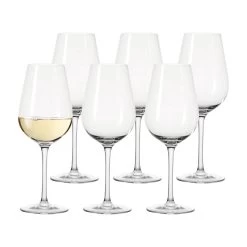 Leonardo 6er Set Weißweingläser Tivoli 450 Ml In Transparent