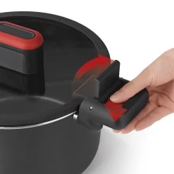 Energiespartopf Aluminium In Schwarz / Rot -Typhoon Store maxxme energiespartopf aluminium in schwarz rot 2