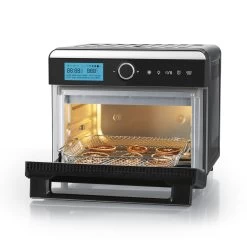 Heißluft-Ofen In Schwarz / Edelstahl