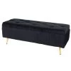 Sitzbank Mit Stauraum K50, Schwarz