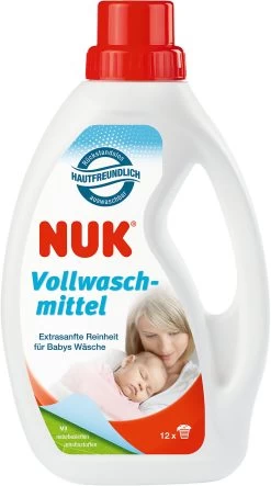 NUK Vollwaschmittel, 750 Ml, Für Die Sanfte Und Effektive Reinigung Von Babywäs...
