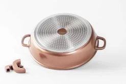 Platinum Aluguss Wok Servierpfanne Ø32cm In Beige -Typhoon Store platinum aluguss wok servierpfanne o32cm in beige 3