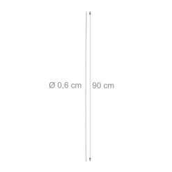 100er Set: Grillspieße In Natur -Typhoon Store relaxdays 100er set grillspiesse in natur 3